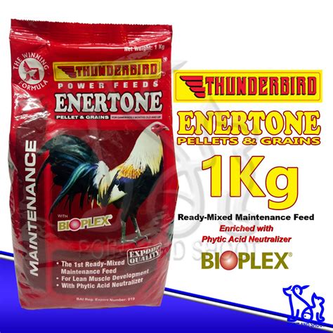 enertone|ENERTONE POWER FEEDS 1 KG BY THUNDERBIRD.